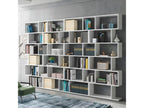 6-Tier Bookshelf, 192 cm High - Elariva BFYR64040