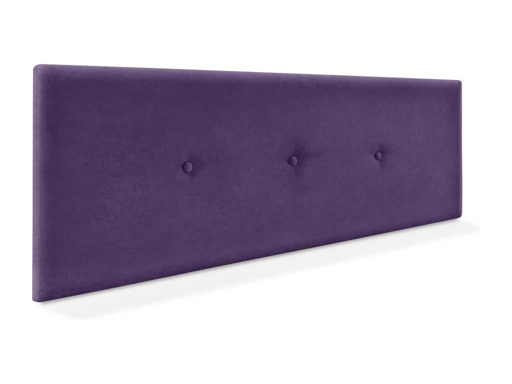 Elariva Aqualine Smooth Fabric Headboard with Buttons 145x50cm for 135/140cm Beds - Elariva ZGDQ48574