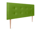 Zensova Faux Leather Upholstered Headboard 150x115cm with Legs for 150cm Beds - Green QBGM81409