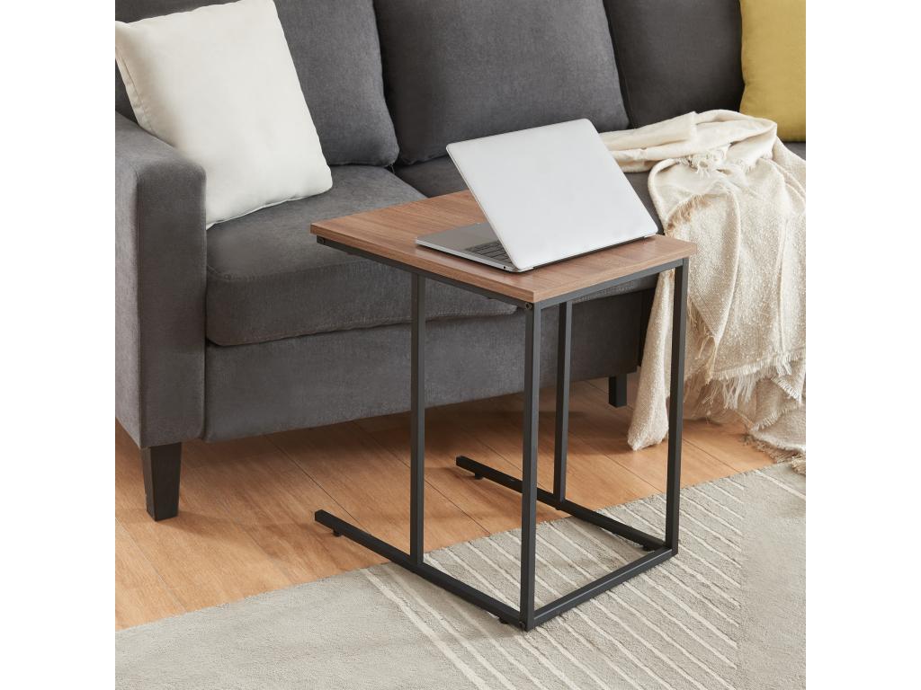 Set of 3 Zensova nesting side tables, Zensova walnut effect, Zensova YOGX47198