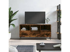 Smoked oak TV stand 102x36x50 cm engineered wood WAHP12269