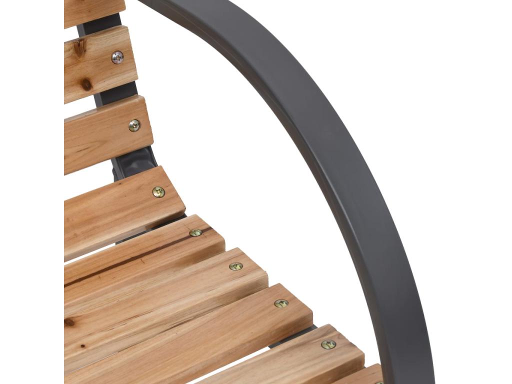 2-piece garden chairs, solid fir wood, SLDV90219