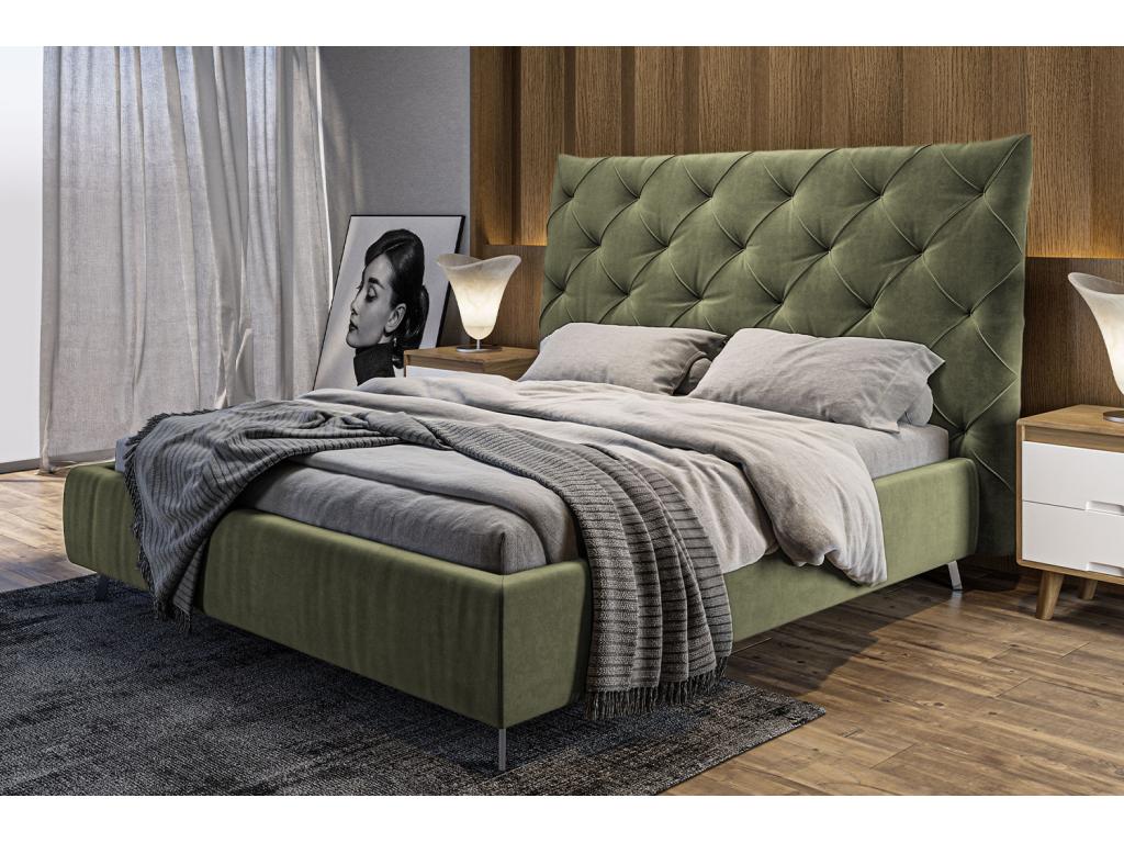 Bed - Velvet Green - Zensova AKMI99766