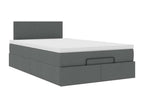 Zensova bed frame with dark grey mattress 120x190 cm Zensova CWLK73098