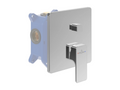 Mechanical front panel with ET BOCH 3.0 reversing switch, recessed body EHIH09374