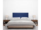 Elariva Faux Leather Headboard with Buttons 105x50cm for 105cm Beds - Blue EDDE08285