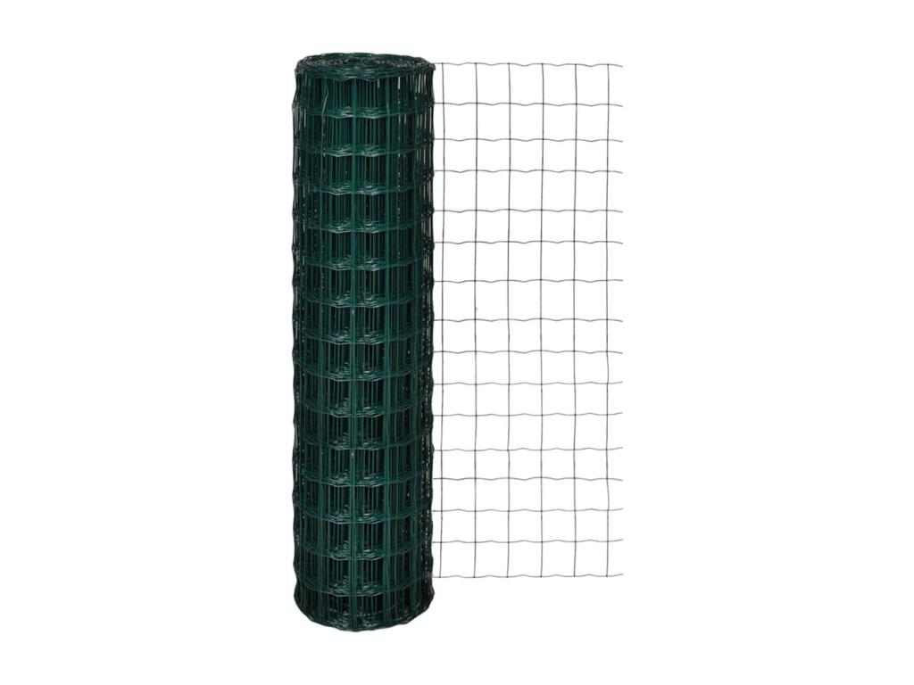Euro Steel Fence 10x1.5 m Green 2 AUGZ17141
