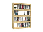 Bookcase-Room divider 100x30x135.5 Solid pine BXRT76612