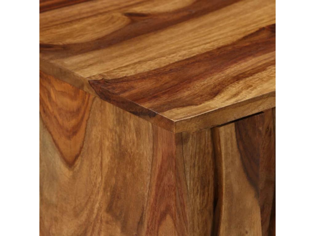 Brown wooden TV stand, 118x30x40 cm, 2502174 NJDY30955