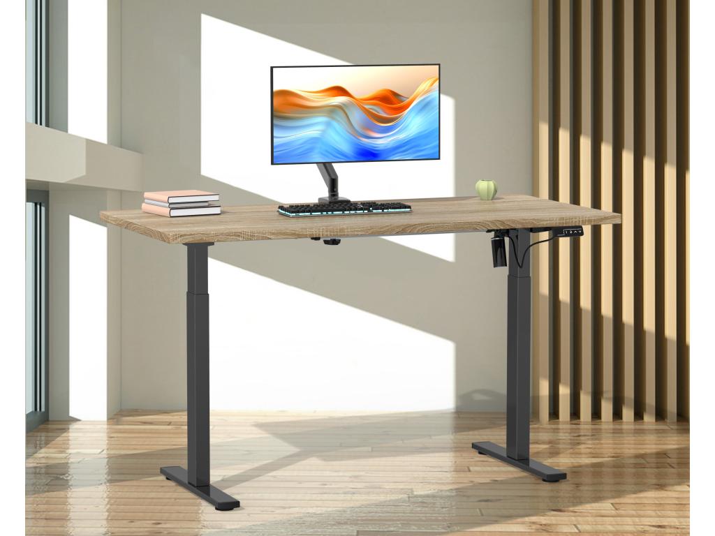 Zensova desk infinitely height adjustable electrically Zensova 110x80 Zensova Oak Zensova YXSZ05434