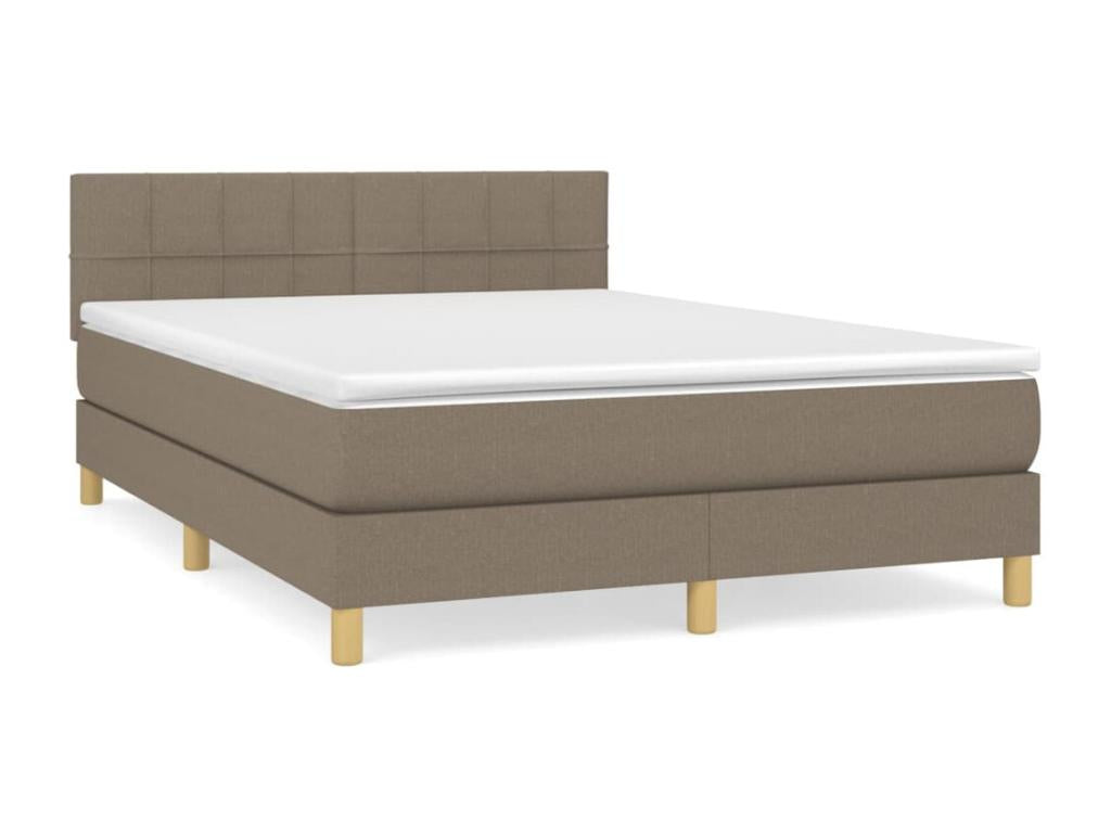 Zensova upholstered bed with Zensova mattress 140x200 cm Zensova KJUY39175
