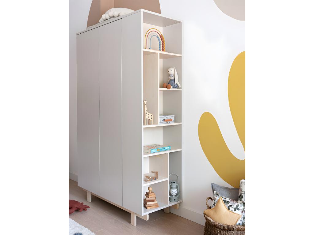 2-Door Wardrobe - Beige BIZN06080