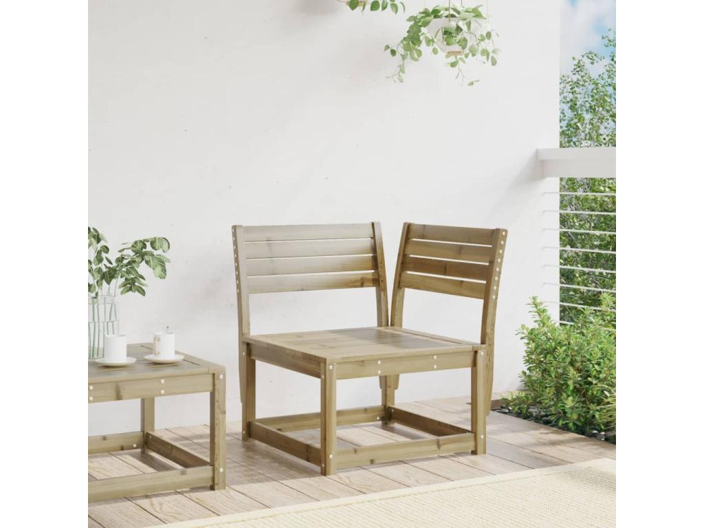 Garden corner sofa 73x73x78 impregnated pine wood MVLK03151