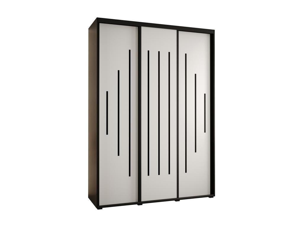 12" Sliding Door Wardrobe 235.2/180/45 3 Doors SMIN79514