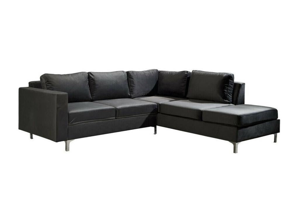 Corner sofa Zensova 139 Gray 236x212x81cm FZJF17415