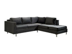 Corner sofa Zensova 139 Gray 236x212x81cm FZJF17415