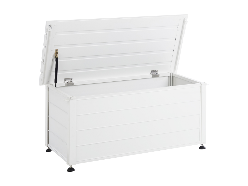 Lumenao Metal Storage Chest 113 cm x 50 cm White MCTR68121