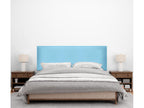 Zensova Smooth Faux Leather Headboard 160x105cm with Legs for 150/160cm Beds - Sky Blue QNTG15920