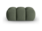 Elariva - Dark Olive Green Structured Fabric Pouf - 85x60x40cm NAZF37709
