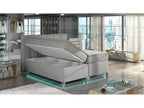 Box spring bed 140x200 Zensova light gray Zensova JBBI45805