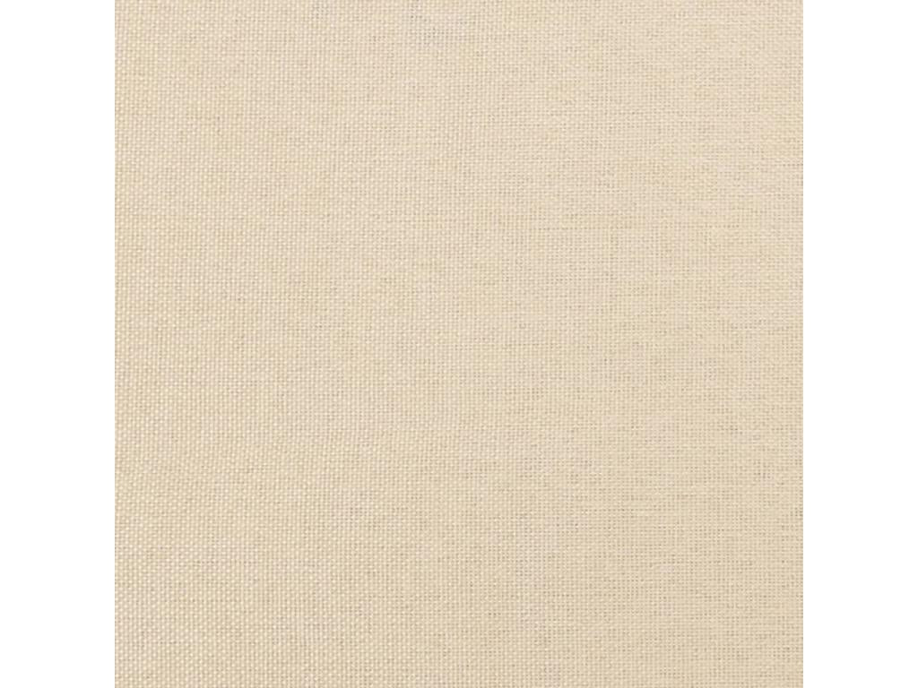 Lumenao bed base, cream color, 140x200 cm, fabric ZKJP23154