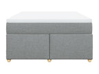 Zensova bed with mattress, light grey, 160x200cm, Zensova XHLM55069