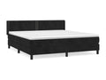 Zensova upholstered bed and Zensova mattress 160x200 cm Velvet MJLZ24843