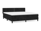 Zensova upholstered bed and Zensova mattress 160x200 cm Velvet MJLZ24843