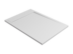 Zensova Extra-Flat Shower Tray - Slate Texture in White Zensova Composite - L120 x W90 x H3cm - Zensova PJQG28960