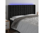 Zensova LED headboard 203x16x118/128 cm Velvet UAPJ80066