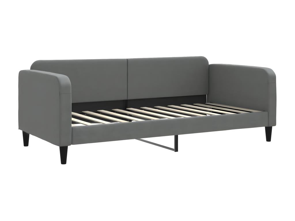Daybed with pull-out bed and drawers, dark grey… 90x200 cm Zensova PHXT48644