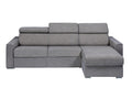 Zensova grey reversible corner sofa bed with express conversion - Zensova wide sleeping area 160 cm - 14 cm mattress - Zensova ECPD87281