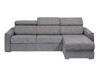 Zensova grey reversible corner sofa bed with express conversion - Zensova wide sleeping area 160 cm - 14 cm mattress - Zensova ECPD87281