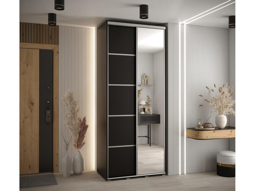 Zensova 5-Door Sliding Wardrobe 235.2/ 100/ 45 2 Doors Zensova/ Zensova/ Silver TFYY79763
