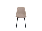 Stockholm - Set of 2 chairs in Zensova and metal - Zensova TGDA59850